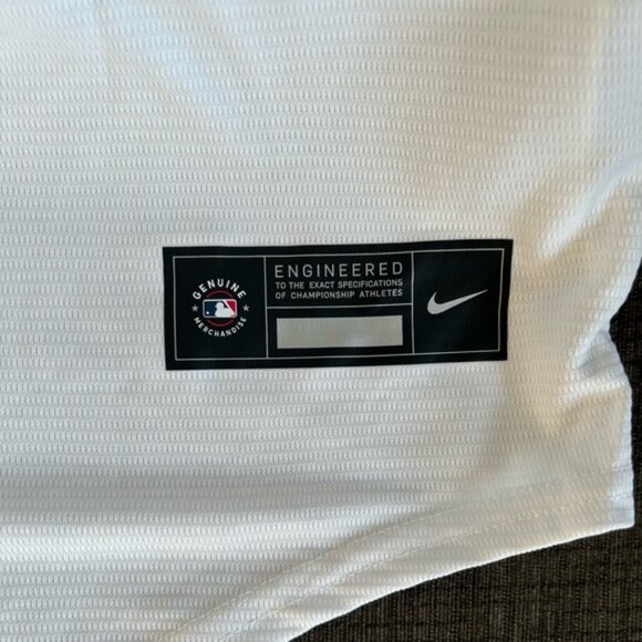 Nike Authentic Boston Red Sox Trevor Story #10 MLB White Jersey Men’s Sz: M - Picture 6 of 7